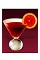 The Riviera Cocktail recipe is an orange colored drink made from Dubonnet Rouge, Grand Marnier orange liqueur and blood orange juice, and served in a chilled cocktail glass.