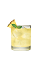 The Tropical Storm drink is made from Smirnoff Coconut vodka, lime juice, pineapple and bitters, and served over ice in a rocks glass.
