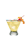The Upside Down Cake drink is made from Smirnoff Iced Cake vodka, orange juice, pineapple juice and club soda, and served in a sprinkle-decorated rocks glass.